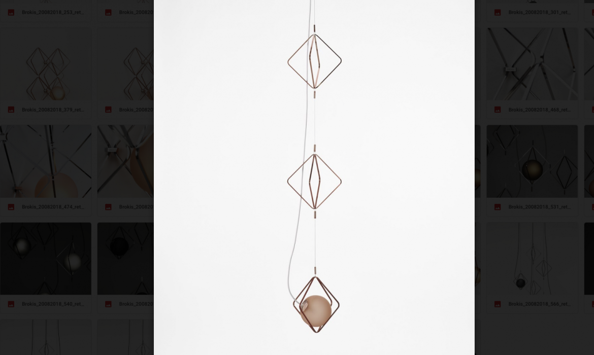 Jack O´Lantern Small Triple Pendant Sphere PC1104