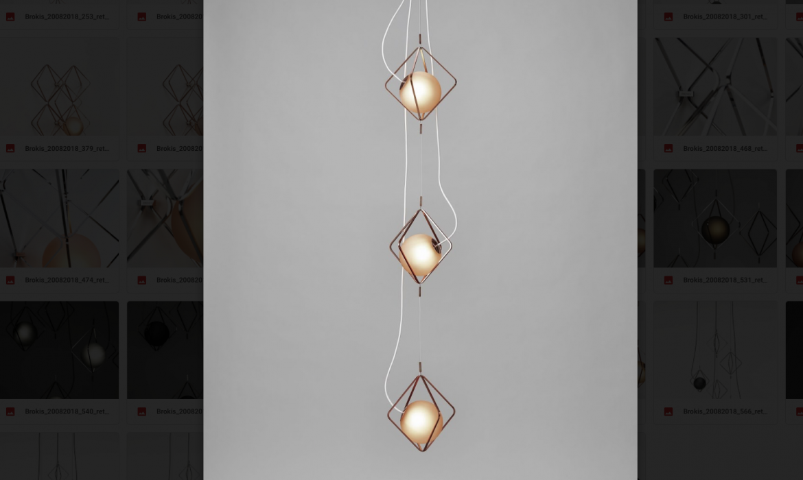 Jack O´Lantern Small Triple Pendant Sphere PC1104
