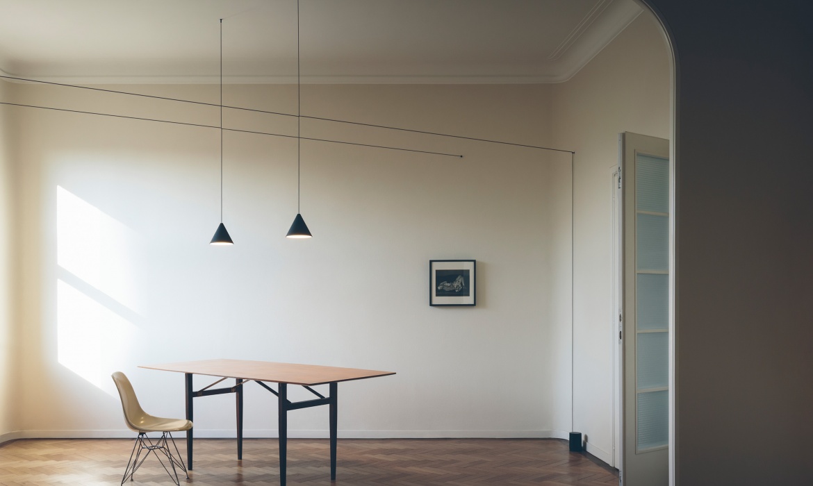 String Light Kegelkopf