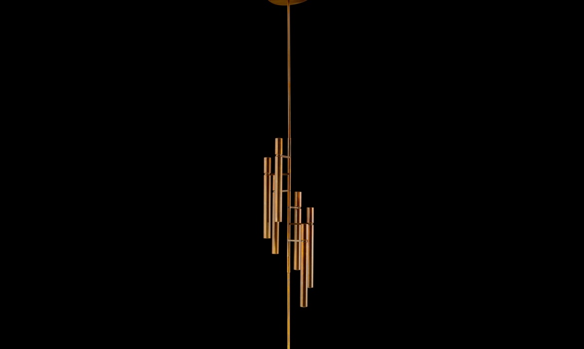 Henge Tubular Light Ceiling Floor