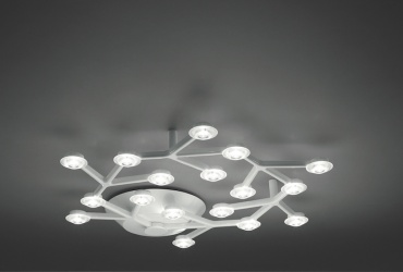 Led Net Circle Ceiling