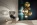 Mirror Ball Stand Chandelier