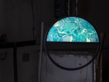 Geometric Circle Oberhälfte PC1141