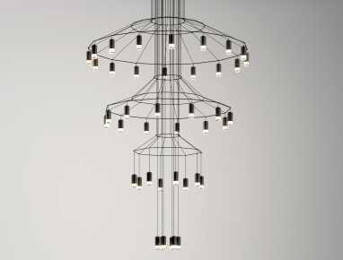 Wireflow Chandelier 0378 Wireflow Chandelier 0378